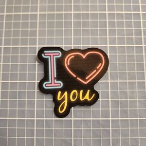 10 for $10 Sticker Neon Cartoon Graffiti  Vibrant Colors Love